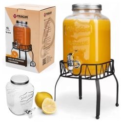 Słoje - z kranem/stojakiem 4 L 1898-4HJ/T